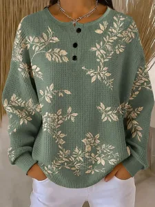 damen-pullover-sweatshirt-knopfe-d-13196607-grun-13
