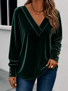 damen-samt-tunika-patchwork-knopfe-18698652-grun-3