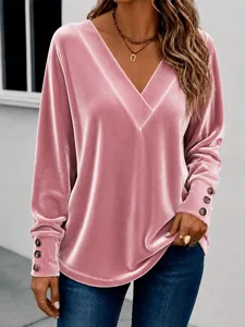 damen-samt-tunika-patchwork-knopfe-18698652-rosa-1