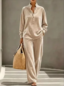 damen-samt-zweiteilige-sets-langar-16393546-aprikose-4