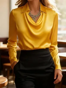 damen-satin-satin-top-satinbluse-s-10851452-gelb-2