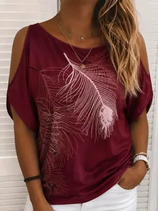 damen-schulterfreies-oberteil-t-sh-17493769-rote-3