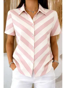 damen-shirt-kurzarm-grafik-gestrei-10376486-rosa-4