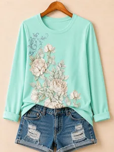damen-sommeroberteile-baumwollhemd-14923426-grun-3