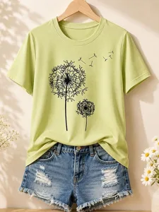 damen-sommeroberteile-druck-blumen-17245220-grun-1