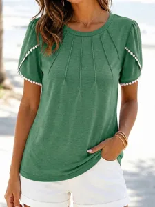 damen-sommeroberteile-einfach-vint-10571349-grun-4