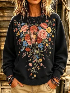 damen-sweatshirts-druck-blumen-gra-18953201-schwarz-1