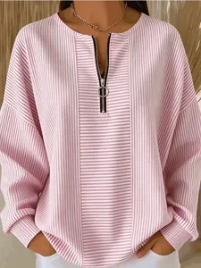 damen-sweatshirts-mit-reiverschlus-14716517-rosa-1