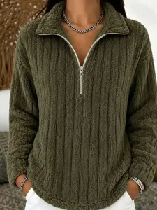 damen-sweatshirts-mit-reiverschlus-9856113-grun-2
