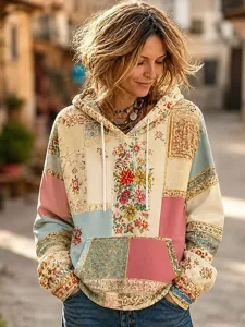 damen-sweatshirts-patchwork-tasche-14438953-gelb-4