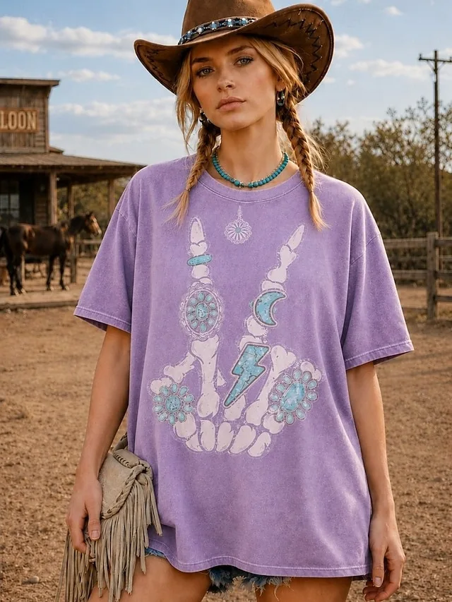 damen-t-shirt-aus-100-gewaschener-10318826-violett-3