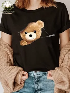 damen-t-shirt-baumwollhemd-druck-g-11612285-schwarz-4