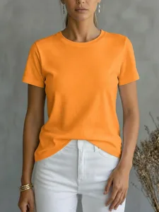 damen-t-shirt-baumwollhemd-t-shirt-14801627-orange-6