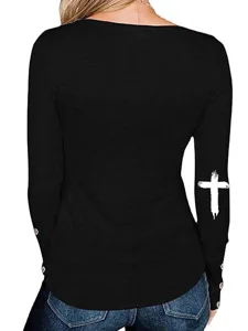 damen-t-shirt-burgunderrotes-t-shi-9340831-default-5