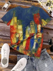 damen-t-shirt-casual-print-kurzarm-18999414-default-3