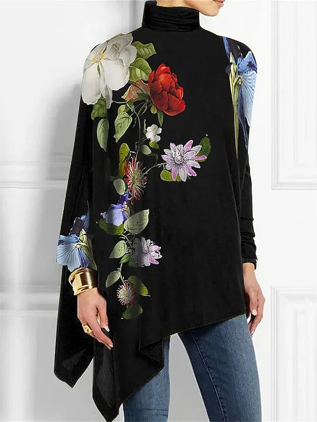 damen-t-shirt-druck-asymmetrisch-b-9755093-schwarz-1