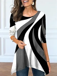 damen-t-shirt-druck-asymmetrisch-g-11278857-wei-1