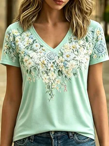 damen-t-shirt-druck-blumen-grafik-10134179-grun-5