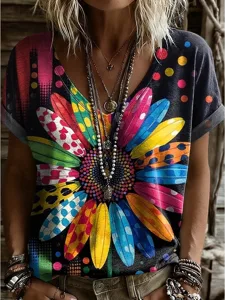 damen-t-shirt-druck-blumen-grafik-11653627-schwarz-3
