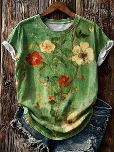 damen-t-shirt-druck-blumen-grafik-11993836-grun-2
