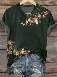 damen-t-shirt-druck-blumen-grafik-12372875-schwarz-1