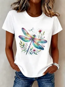 damen-t-shirt-druck-blumen-grafik-13295351-grun-2