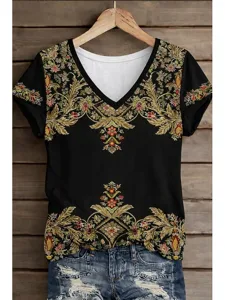 damen-t-shirt-druck-blumen-grafik-14131575-braun-3