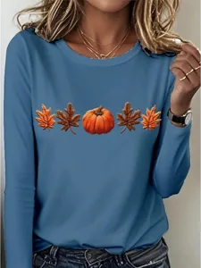 damen-t-shirt-druck-blumen-grafik-14656592-blau-10