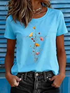 damen-t-shirt-druck-blumen-grafik-15150525-blau-3