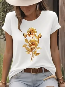 damen-t-shirt-druck-blumen-grafik-15205620-wei-5