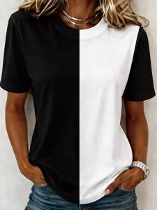 damen-t-shirt-druck-blumen-grafik-15283598-schwarz-4