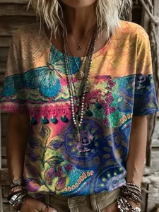 damen-t-shirt-druck-blumen-grafik-15558038-gelb-1
