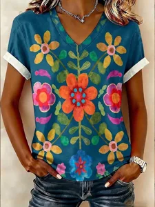 damen-t-shirt-druck-blumen-grafik-16304814-blau-4