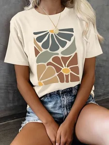 damen-t-shirt-druck-blumen-grafik-16403854-gelb-1