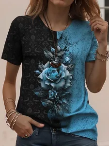 damen-t-shirt-druck-blumen-grafik-17150452-blau-1