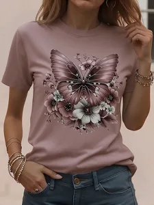 damen-t-shirt-druck-blumen-grafik-17150452-rosa-12