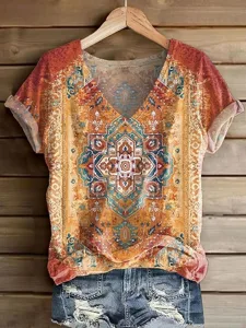 damen-t-shirt-druck-blumen-grafik-17439900-orange-1