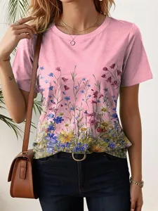damen-t-shirt-druck-blumen-grafik-17468558-rosa-4