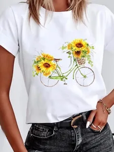 damen-t-shirt-druck-blumen-grafik-17614829-gelb-3