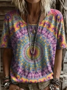 damen-t-shirt-druck-blumen-grafik-18210502-violett-1