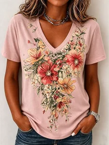 damen-t-shirt-druck-blumen-grafik-18404409-rosa-5
