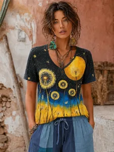 damen-t-shirt-druck-blumen-grafik-18508656-gelb-4