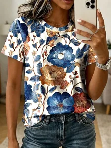 damen-t-shirt-druck-blumen-grafik-18870343-wei-4