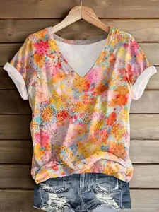 damen-t-shirt-druck-blumen-grafik-19942442-orange-1