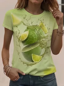 damen-t-shirt-druck-blumen-stilvoll-klas-grun-1