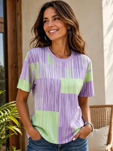 damen-t-shirt-druck-gestreift-graf-14955445-purpur-3