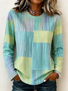 damen-t-shirt-druck-grafik-geometr-13682625-grun-1