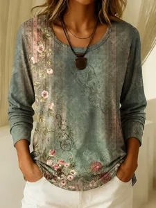 damen-t-shirt-druck-grafik-geometr-14063379-grun-2