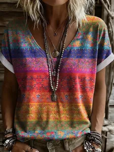 damen-t-shirt-druck-grafik-geometrie-vin-purpur-2