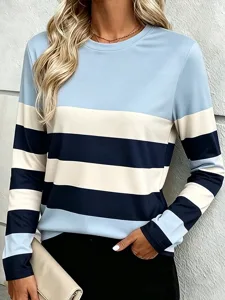 damen-t-shirt-druck-grafik-gestrei-18687434-blau-5